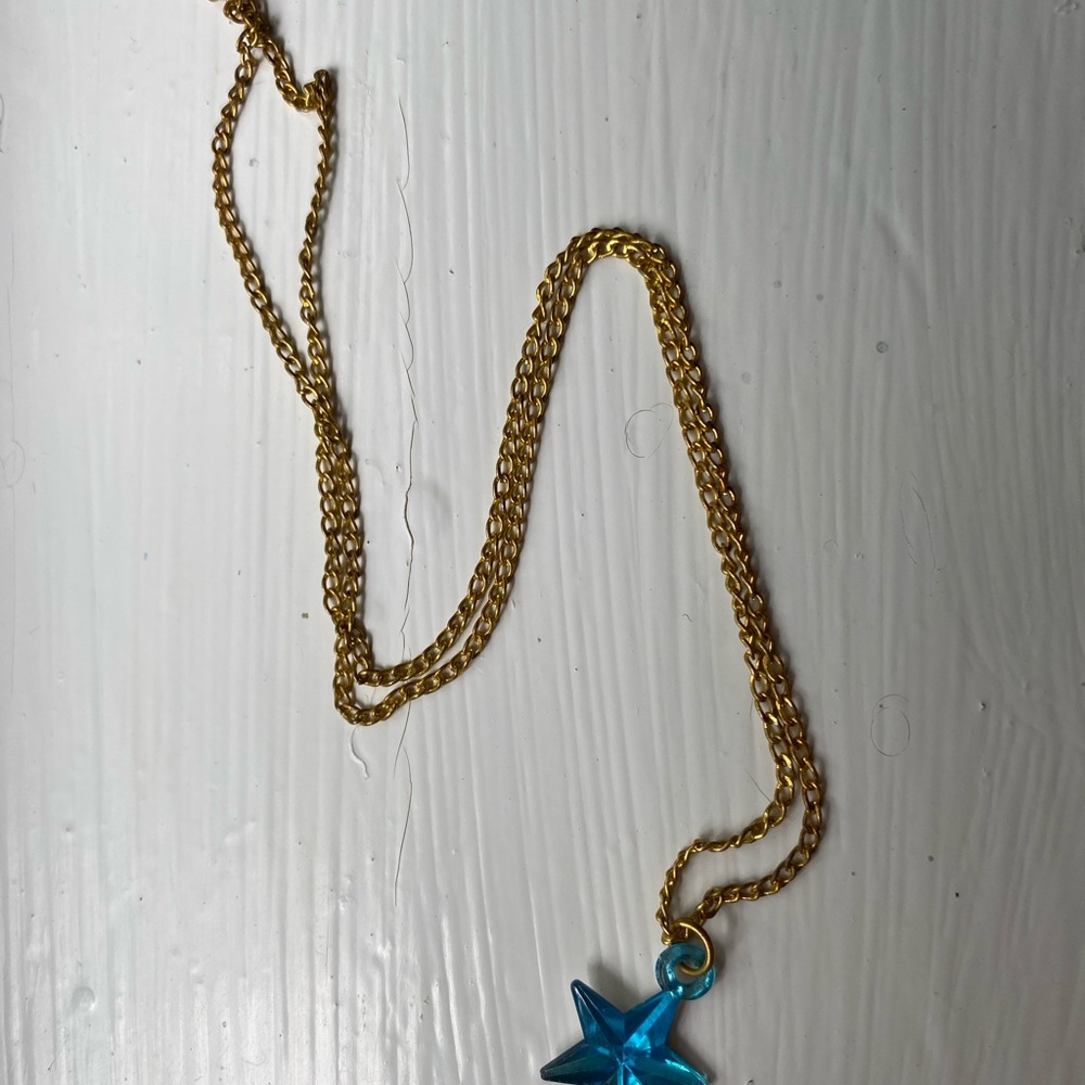 Blue Star Necklace